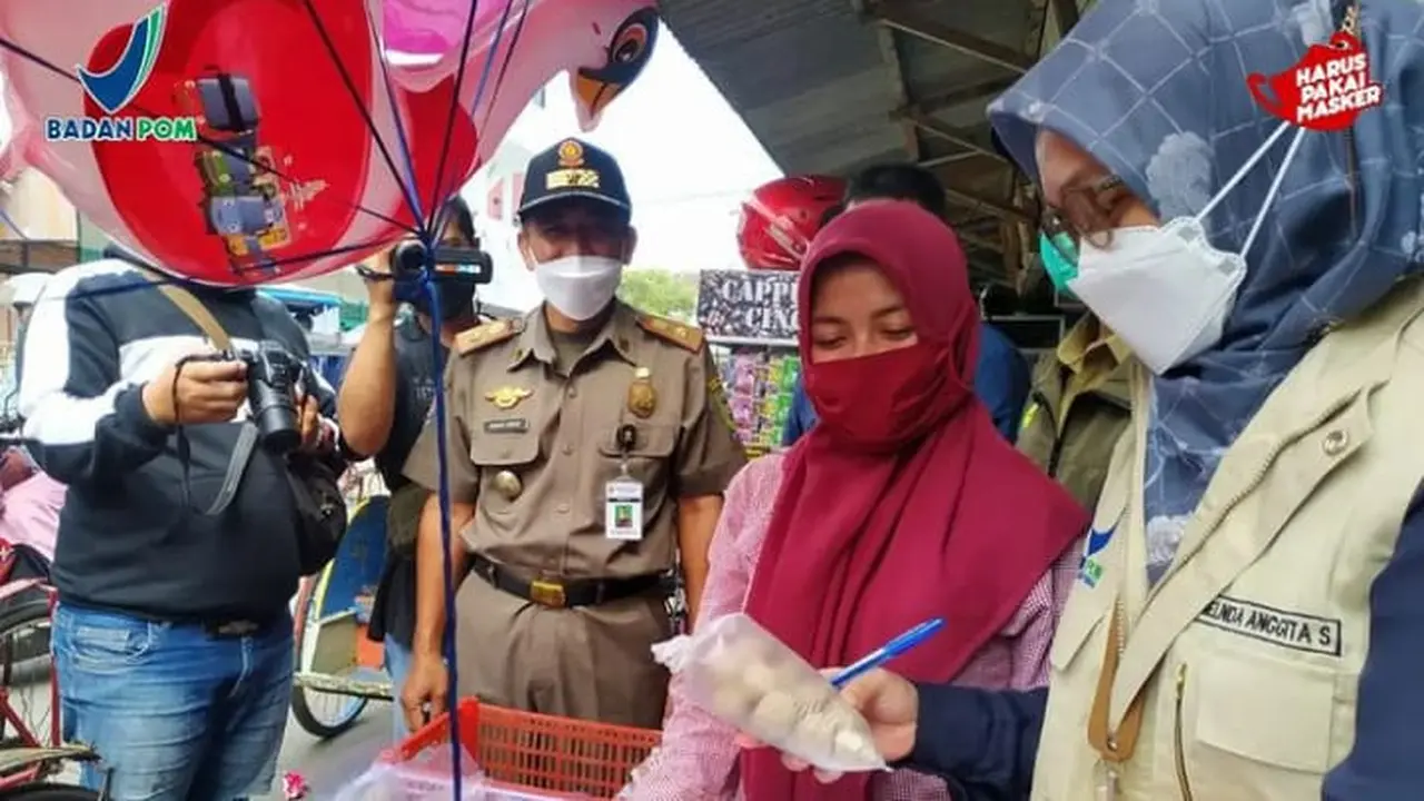 Loka POm Banyumas menemukan bahan makanan mengandung formalin di Banjarnegara. (Foto: Liputan6.com/BPOM)