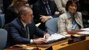 Wakil perwakilan Amerika Serikat di PBB, Robert Wood, mengatakan resolusi tersebut "berbeda dari kenyataan" dan "tidak akan memberikan dampak positif di lapangan." (Yuki IWAMURA/AFP)