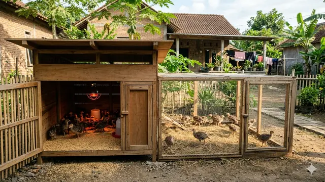 Model Kandang Ternak Kalkun yang Ideal
