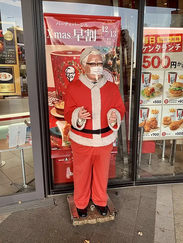 Tradisi makan KFC ala Jepang saat Natal
