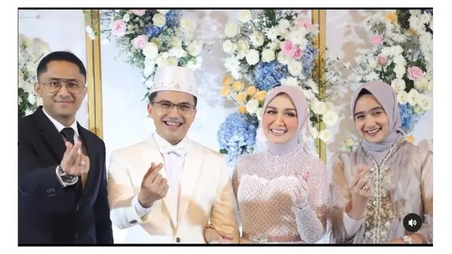 7 Momen Pernikahan Sahrul Gunawan dan Dine Mutiara, Bari Mahar 1 Karat Berlian dan 100 Gram Emas