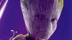 Groot versi remaja di film Avengers: Infinity War. (Foto: Marvel Studios via Fandom)