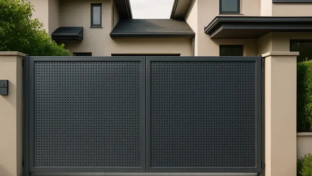 15 Model Pintu Pagar Dorong Minimalis Modern Populer di 2025, Elegan dan Fungsional