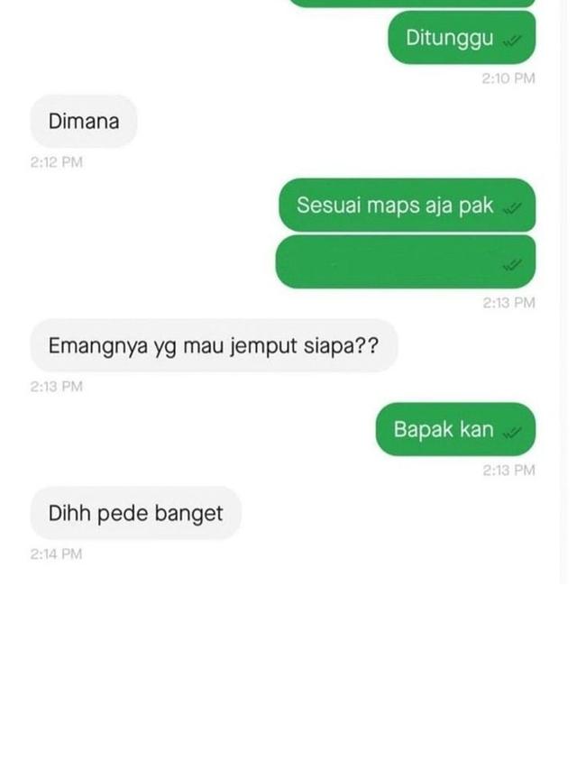 8 Chat Driver Ojol dan Calon Penumpang Ini Penuh Drama, Kocak Banget