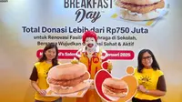 Kesadaran Sarapan Dinilai Masih Minim, McDonald's Indonesia Lanjutkan Tradisi Bagi-bagi Muffin Gratis