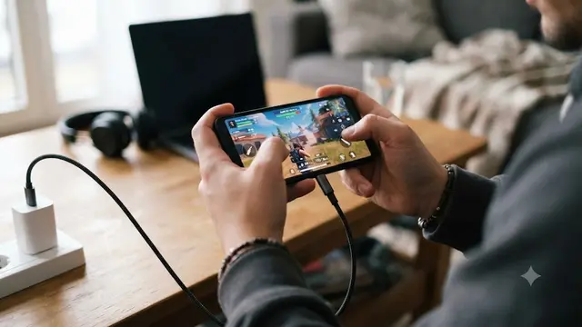 Hindari Menggunakan HP untuk Aktivitas Berat (AI Generated)