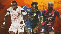 Ilustrasi - Makan Konate, Zah Rahan, Michael Essien&nbsp;(Bola.com/Bayu Kurniawan Santoso)