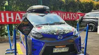 Salah satu kontestan di acara Daihatsu Dress Up e-Challenge