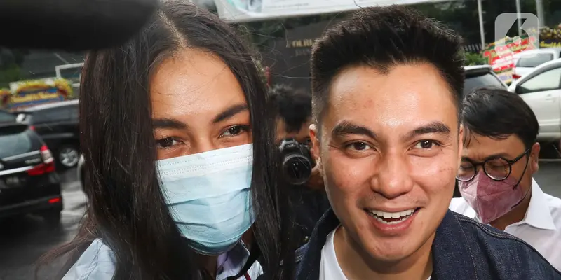 Baim Wong dan Paula Verhoeven Jalani Pemeriksaan di Polres Jakarta Selatan