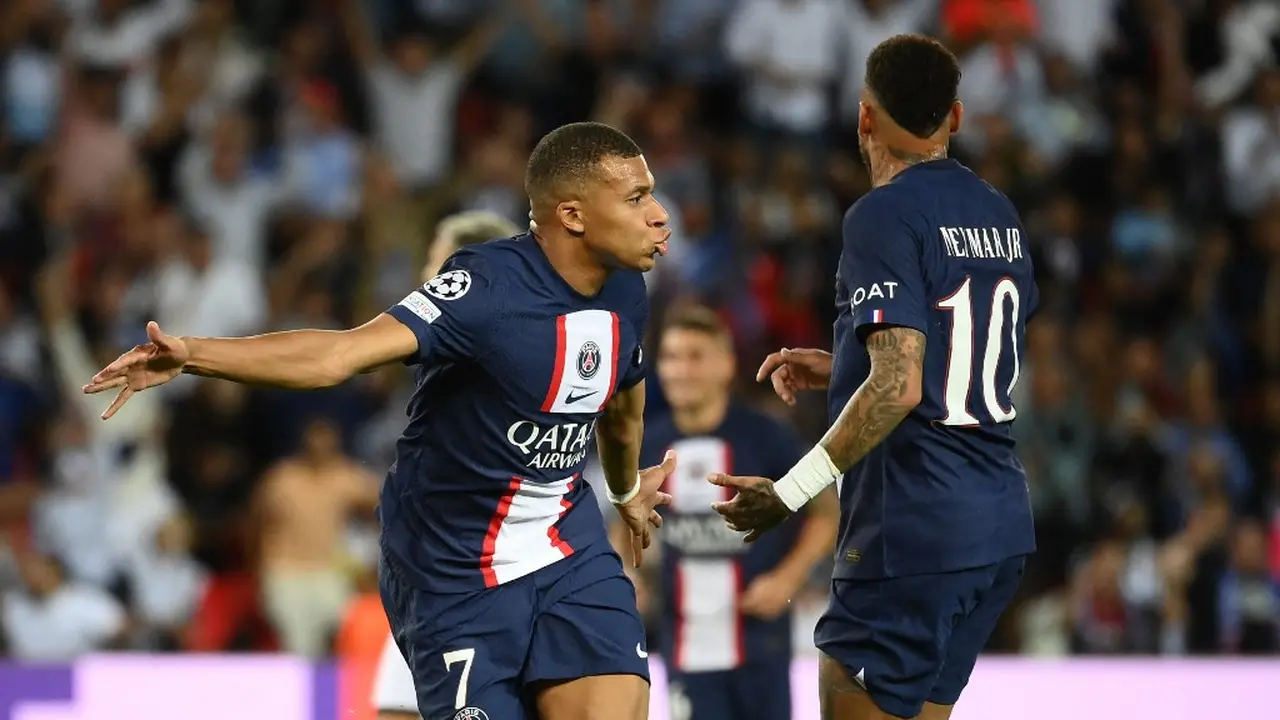 Neymar, Kylian Mbappe