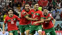 Sepanjang sejarah Piala Dunia, pencapaian tertinggi negara-negara Afrika adalah dengan mencapai babak perempatfinal alias 8 besar. Belum ada satu pun wakil Afrika yang mampu lolos lebih jauh dari babak perempatfinal. Termasuk Maroko pada edisi terbaru 2022 di Qatar yang masih berpeluang lolos ke semifinal, ini dia 4 negara Afrika yang mampu menembus babak perempatfinal Piala Dunia sepanjang sejarah. (AFP/Javier Soriano)