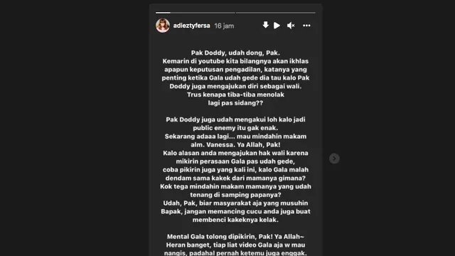 Istri Gilang Dirga Anggap Doddy Sudrajat Tak Konsisten dengan Ucapannya di YouTube