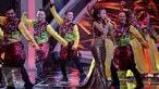 Rossa saat beraksi di panggung Indonesia Dangdut Awards (IDA) 2015, Jakarta, Rabu (28/10/2015). Perhelatan IDA 2015 menggambarkan bahwa musik dangdut telah menjadi bagian tidak terpisahkan dari masyarakat Indonesia. (Liputan6.com/Faizal Fanani) 