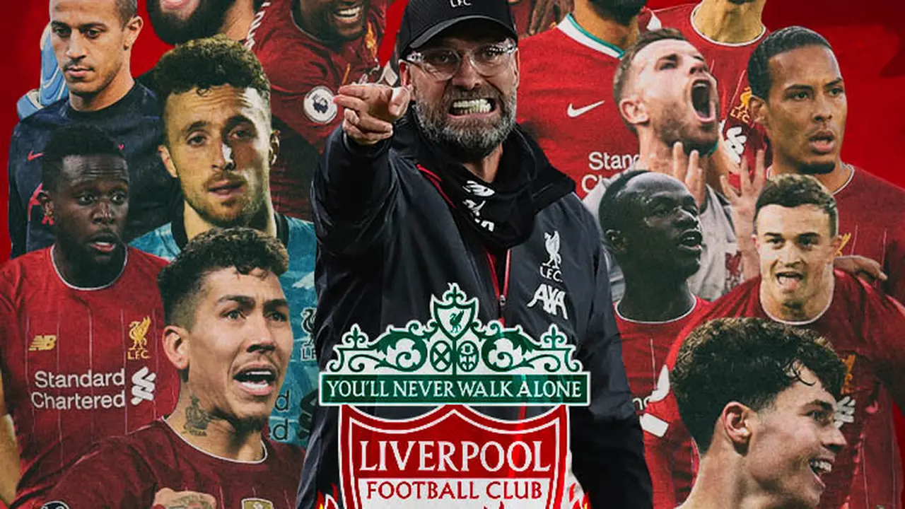 Liverpool - Ilustrasi Jurgen Klopp dan Pemain