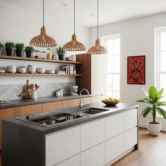 Ide Dapur Tanpa Lemari Atas