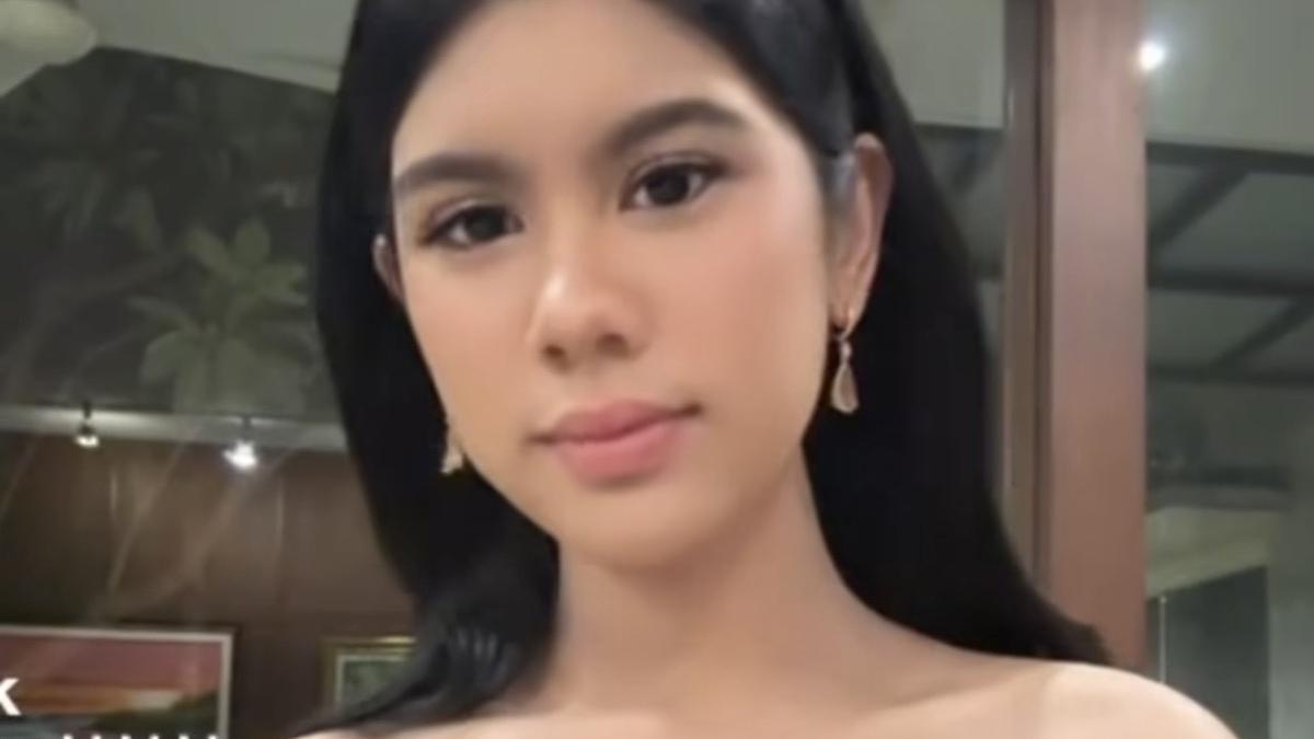 Pesona Almira Putri Annisa Pohan saat Hadir Prom Night Dipulas Makeup Natural dengan Atasan Bustier yang On Point