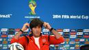 Pelatih Jerman Joachim Low (AFP Photo/PATRIK STOLLARZ)
