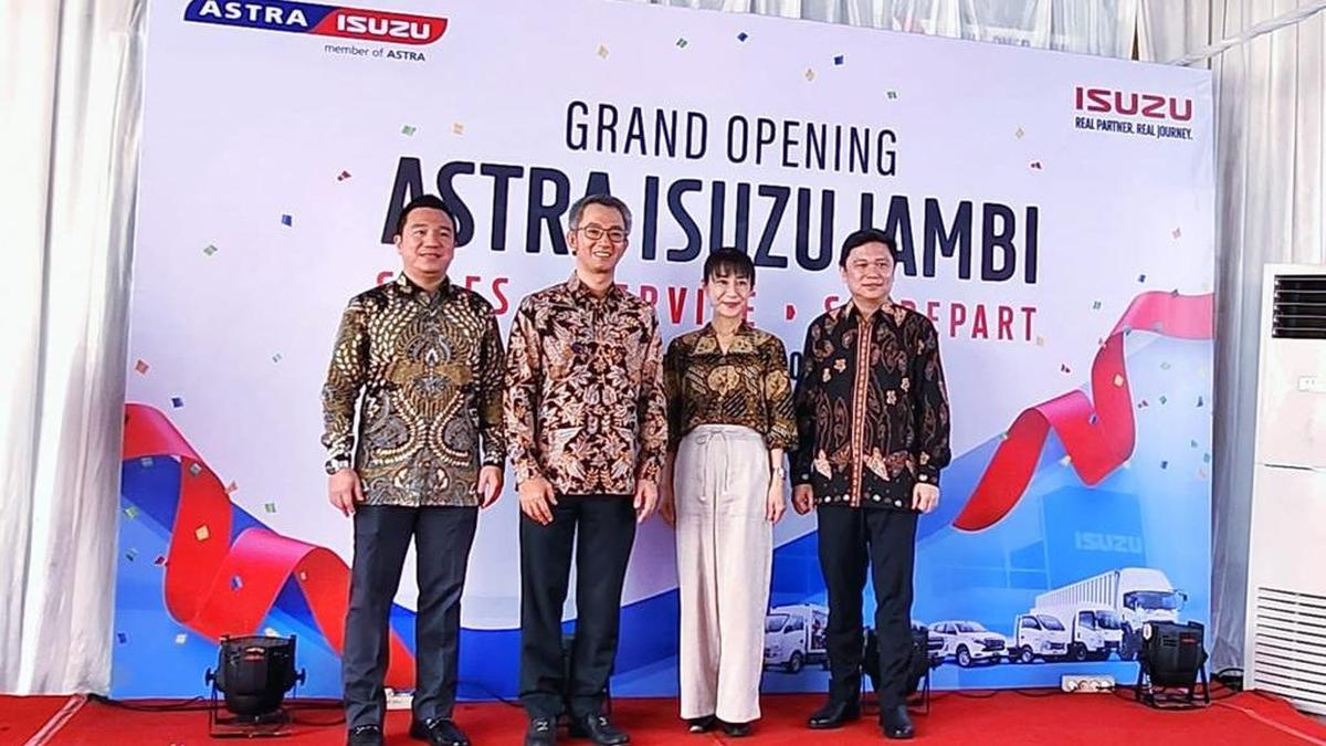 Perkuat Layanan Area Sumatera, Astra Isuzu Buka Dealer di Jambi