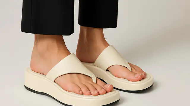 7 Model Sandal Jepit Desain Minimalis, Cocok untuk Outfit Formal Modern
