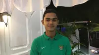 Miftahul Hamdi, siap berlaga bersama Timnas Indonesia di ajang Aceh World Solidarity Cup 2017. (Bola.com/Eko Deni Sahputra)