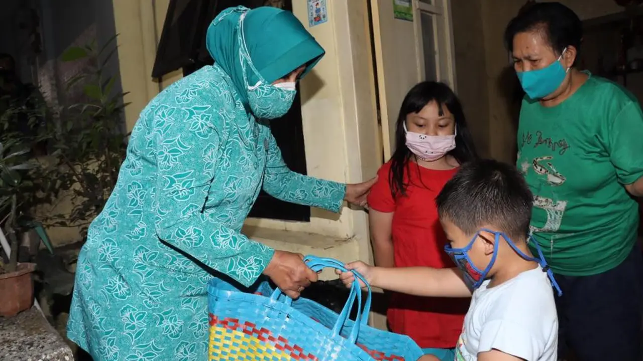Warganet Apresiasi Gerakan Bagi Masker PKK
