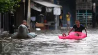 BNPB Prediksi Puncak Banjir Jakarta Akhir Februari 2016