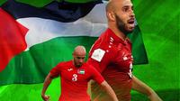 Ilustrasi - Mohammed Rashid Timnas Palestina (Bola.com/Adreanus Titus)