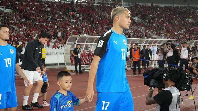 Adrian Ugelvik - Timnas Indonesia Vs Timnas Filipina di Stadion Utama Gelora Bung Karno