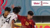 Piala Dunia U-17 - Spanyol Vs Jepang dengan Logo MyPertamina (Bola.com/Adreanus Titus/Foto: Arief Bagus)