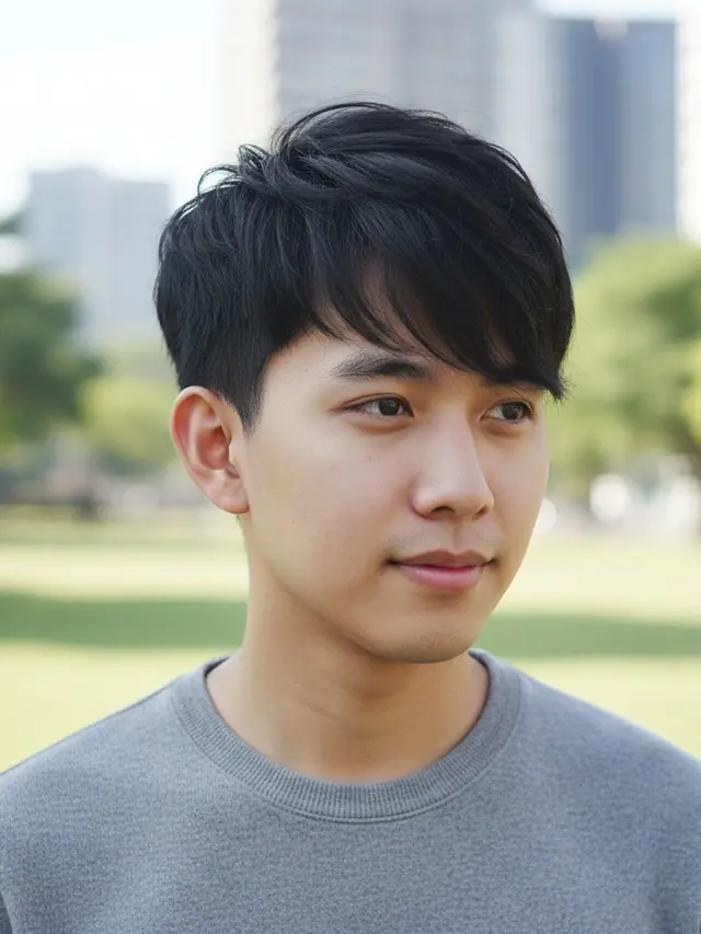 Model Rambut Pria Pendek Rapi Korea (Foto: Gemini AI)