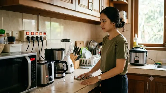 Kebiasaan di Dapur yang Membuat Tagihan Listrik Naik