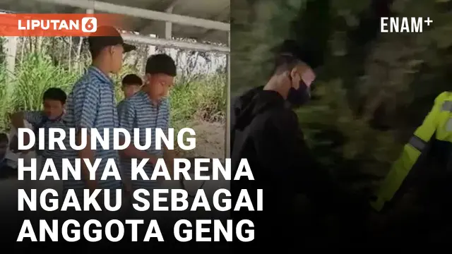 MOTIF PELAKU PERUNDUNGAN DI CILACAP HANYA KARENA KORBAN NGAKU SEBAGAI ANGGOTA GENG SISWA