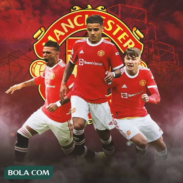 Manchester United - Kieran Trippier, Max Aarons, Nathan Patterson