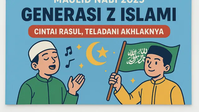 Spanduk Maulid Nabi 2025 (Foto: ChatGPT)