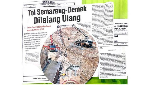 Contoh Kliping (sumber: dpubinmarcipka.jatengprov.go.id)