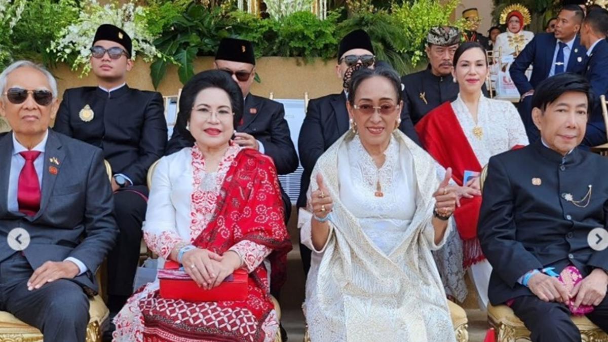 6 Potret Keluarga Soekarno di HUT RI Istana Merdeka, Kartika Sari Dewi hingga Sukmawati