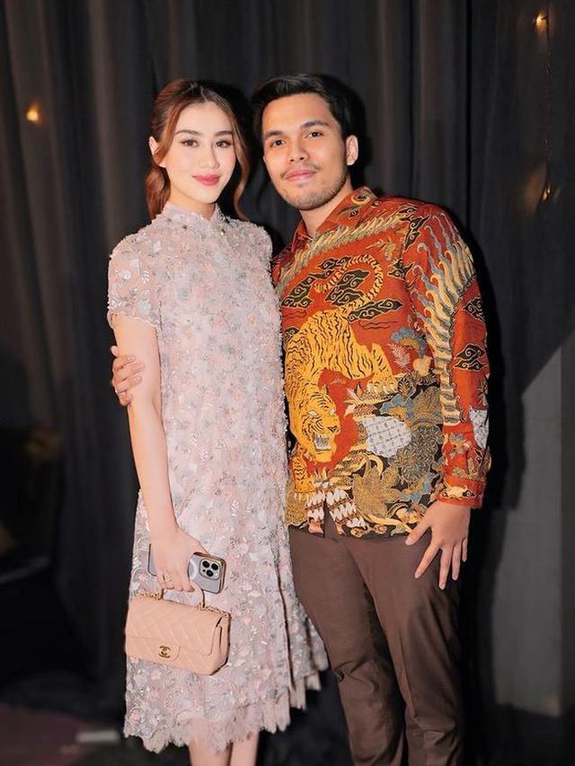 Aaliyah Massaid di Acara Ngunduh Mantu Kakak Fadil Jaidi. [@aaliyah.massaid]