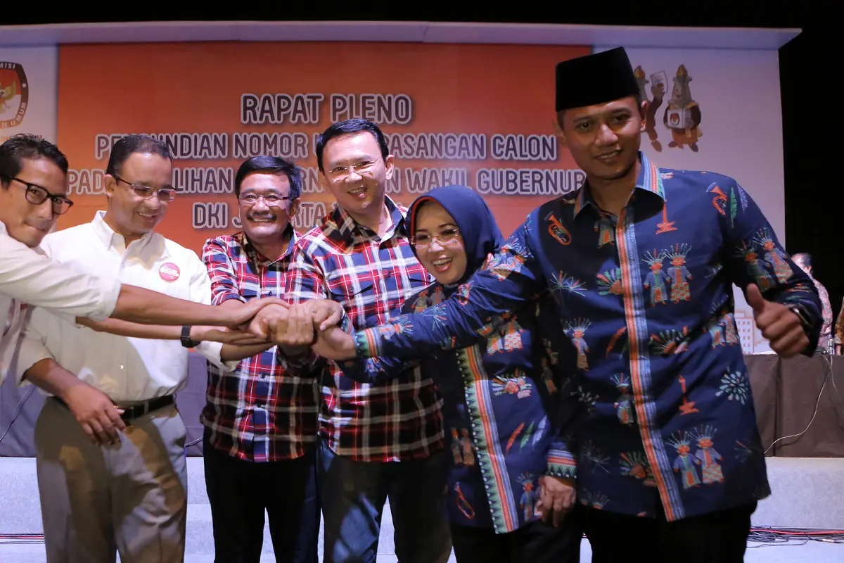 Survei Poltracking Indonesia -  Cagub DKI Jakarta