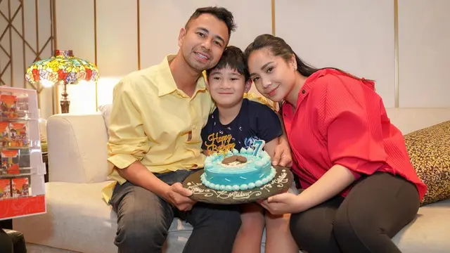 Momen Perayaan Ulang Tahun Rafathar Malik Ahmad Ke-7, Penuh Kehangatan