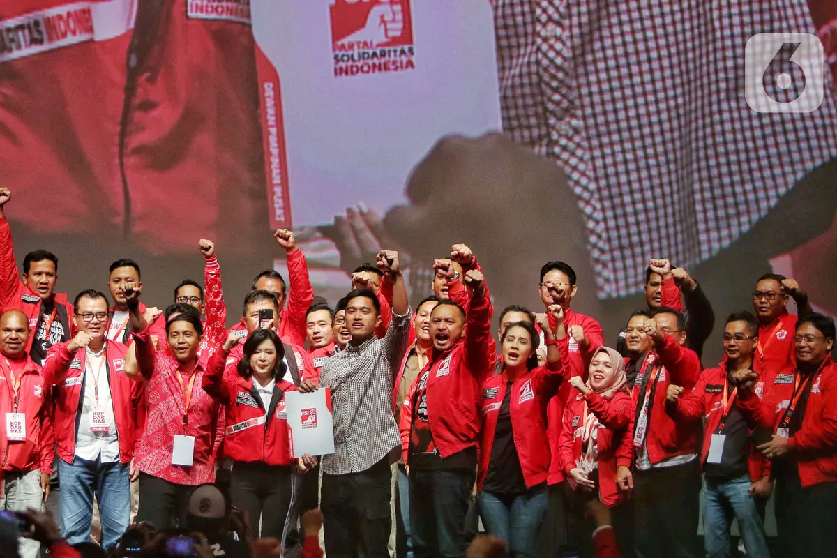 Kaesang Pangarep Resmi Jadi Ketua Umum Partai Solidaritas Indonesia