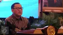 Gubernur Bank Indonesia, Agus DW Martowardojo memberikan sambutan pemberian penghargaan program pengendalian inflasi 2016 di Jakarta, Senin (25/4/2016). 13 klaster dinilai sukses mendukung program pengendalian inflasi. (Liputan6.com/Helmi Fithransyah)