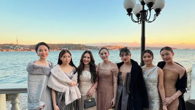 Tampilan Old Money Jessica Mila  saat Kondangan di Turki Bareng Suami. [@jscmila]