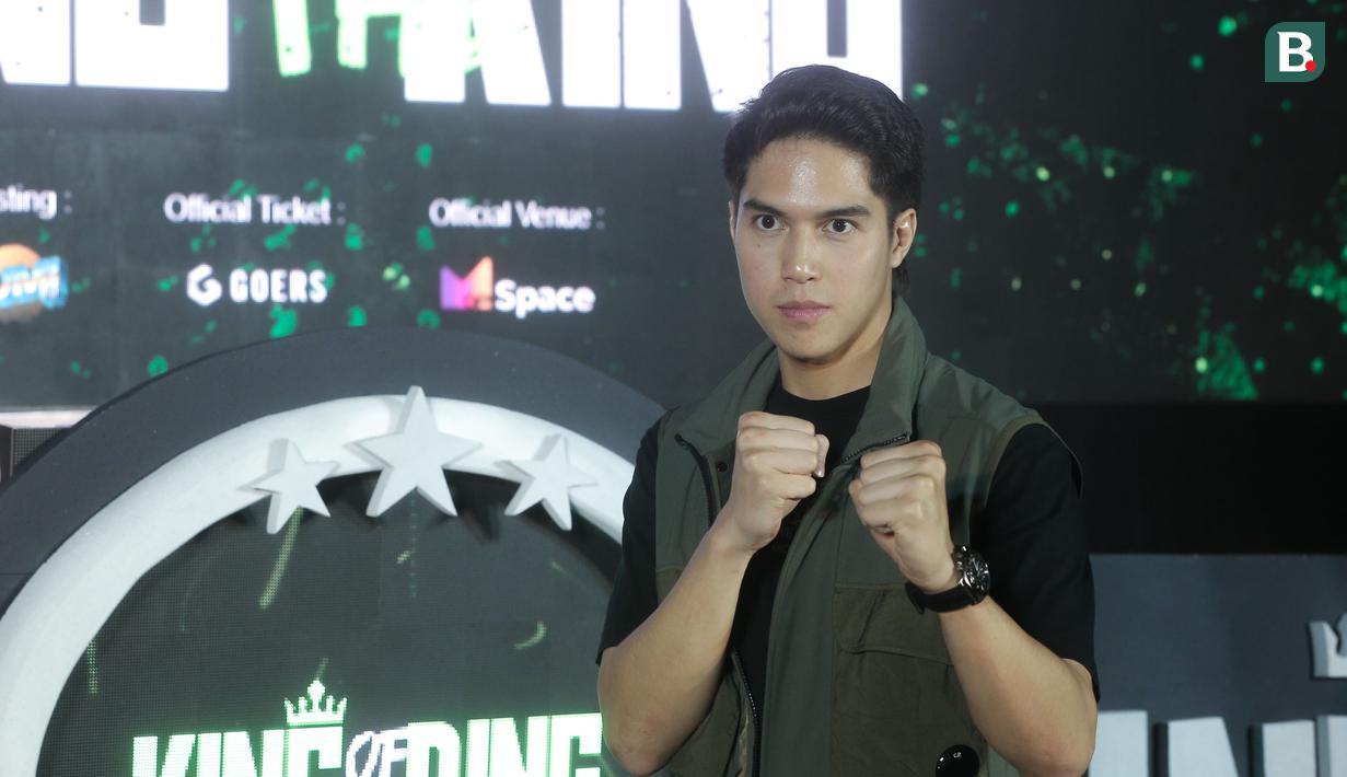 El Rumi mengungkapkan bahwa sabuk ICB inilah yang menjadi motivasi utamanya untuk menerima rematch. (Bola.com/M Iqbal Ichsan)