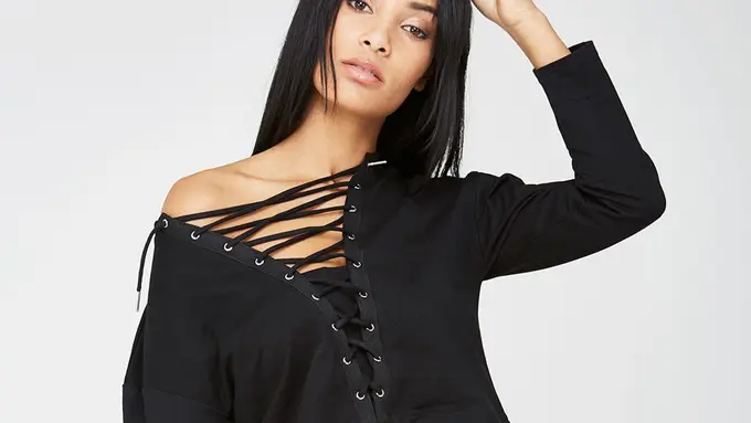 [Bintang] Padu padan lace up