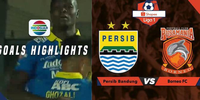 VIDEO: 4 Gol yang Tercipta Saat Persib Ditahan Imbang Borneo FC di Liga 1 2019