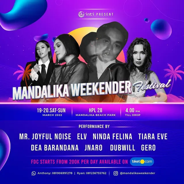 Mandalika Weekender Festival 2022. (Foto: Dok. Instagram @mandalikaweekender)