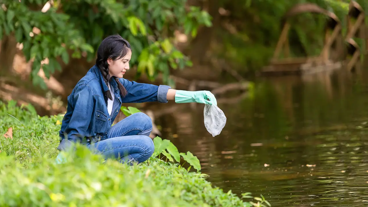 Sampah plastik