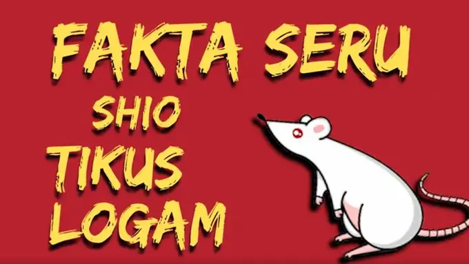 Lihat Fakta Seru Shio Tikus Logam! sumberfoto: famousid