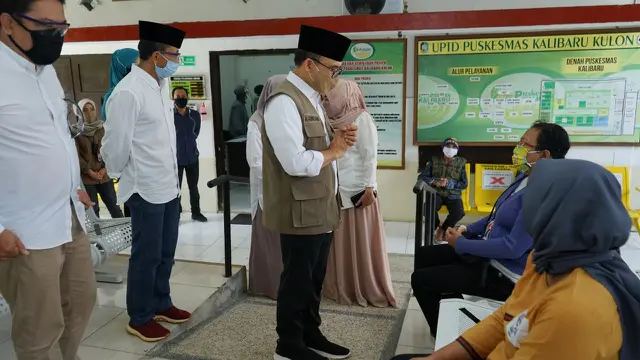 Stok APD Puskesmas Memadai, Bupati Anas Dorong Imunisasi Jemput Bola