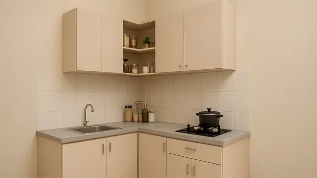 Dekorasi Dapur Minimalis di Perumahan Subsidi (Foto: ChatGPT)